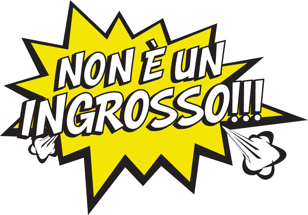 Elemento grafico "non è un discount"