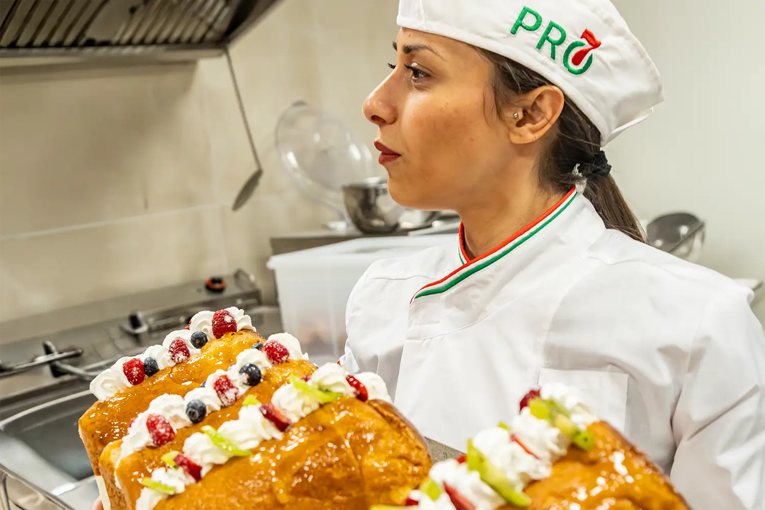 Reparto pasticceria di un supermercato